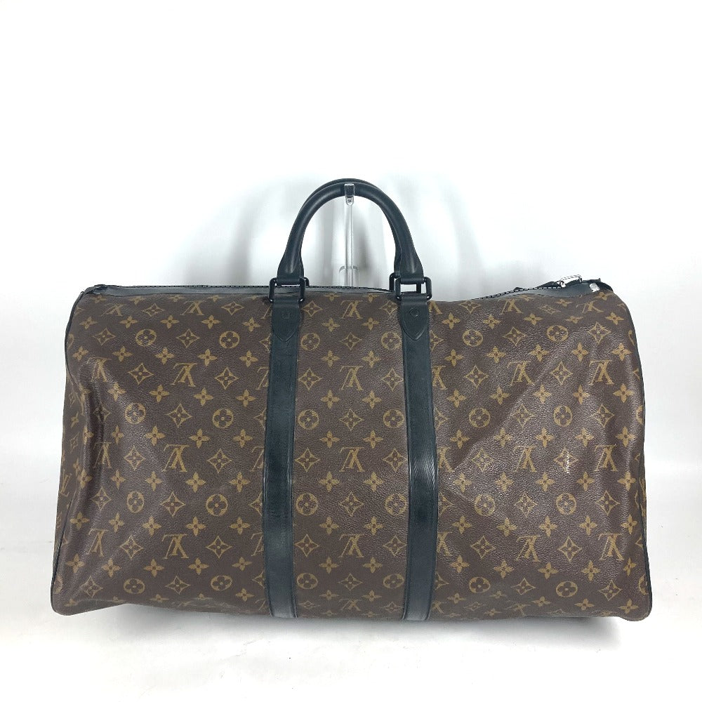 Louis Vuitton Boston Duffel M41411 watercolor Keepall Monogram Canvas Brown Travel Bag