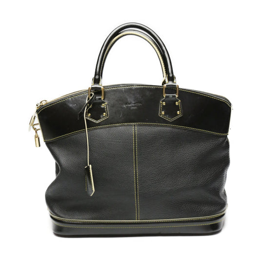Louis Vuitton M91887 Goat Suhari LockitPM Bron Leather Handbag