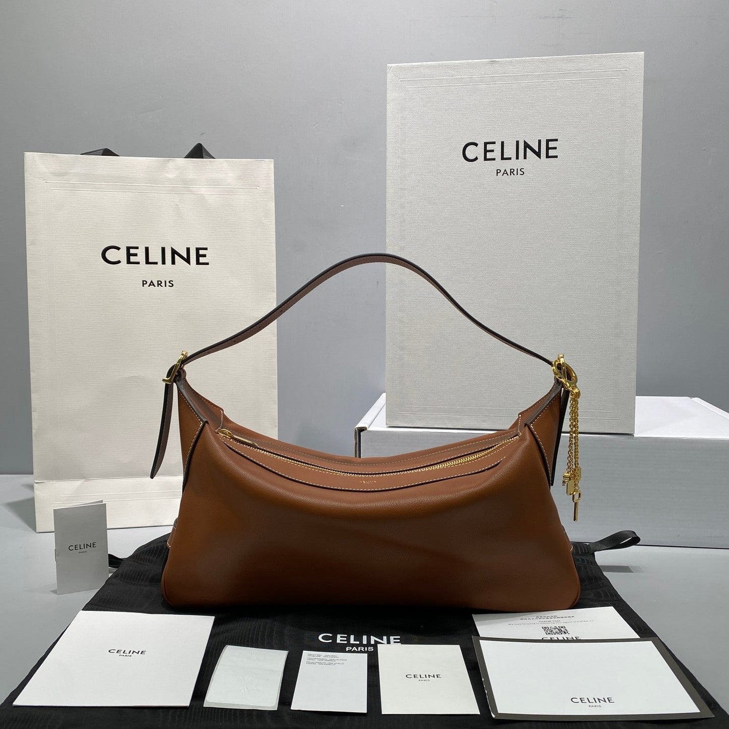 Top Quality Metop Qualityum Romy In Supple Brown Travel Bag