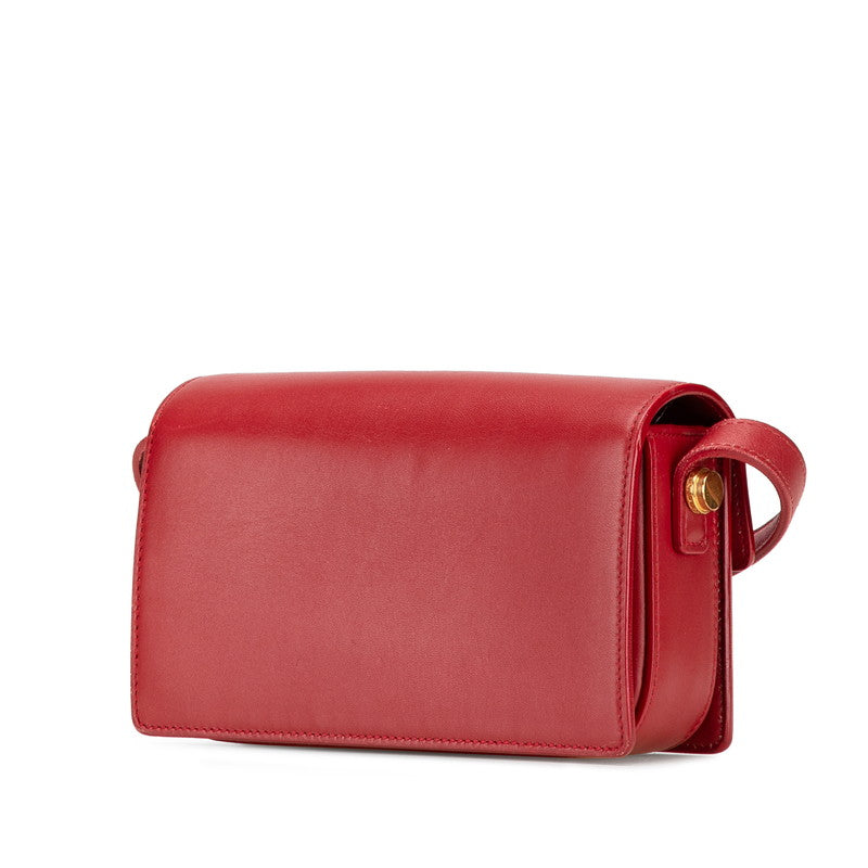 YSL Saint Laurent Classic Loulou Shoulder Bag Leather Mini