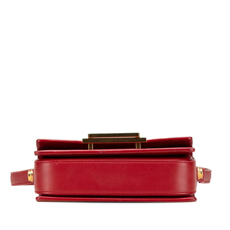 YSL Saint Laurent Classic Loulou Shoulder Bag Leather Mini