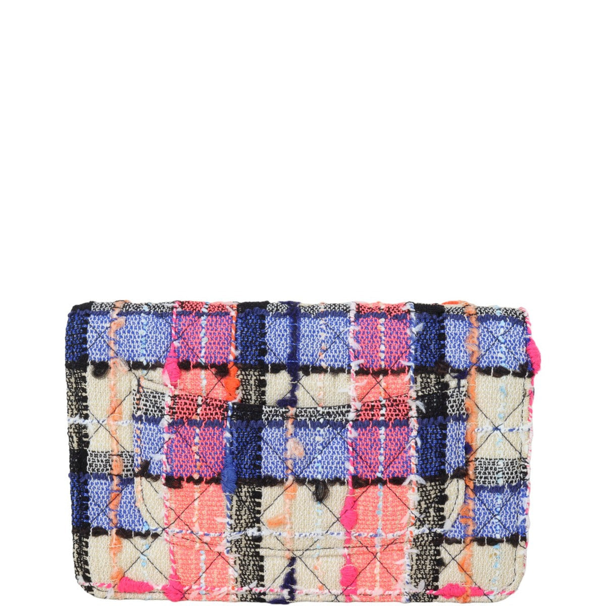 Chanel Classic Wallet on Tweed Handbag Chain