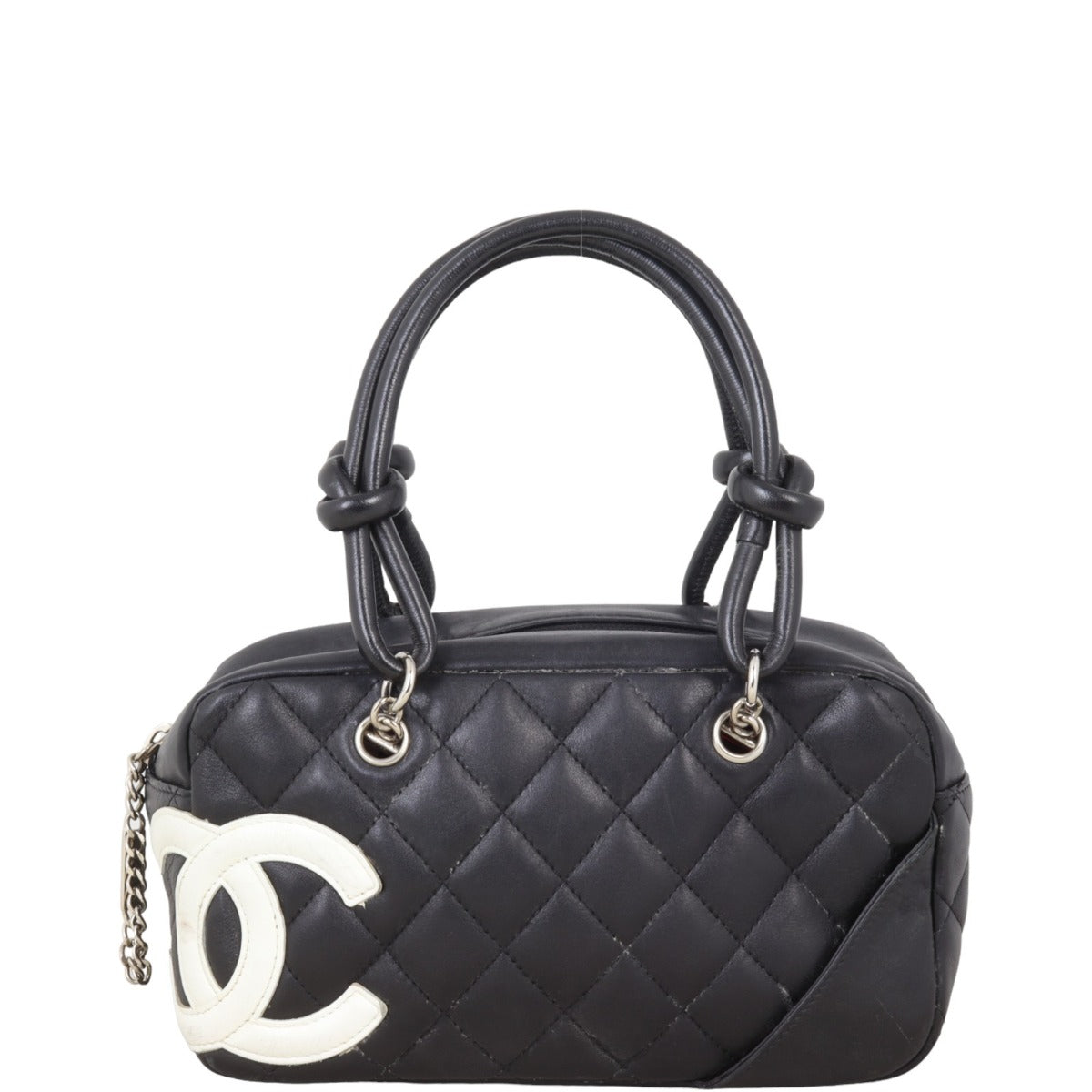 Chanel Ligne Cambon Bowler Bag Small Shoulder Bag