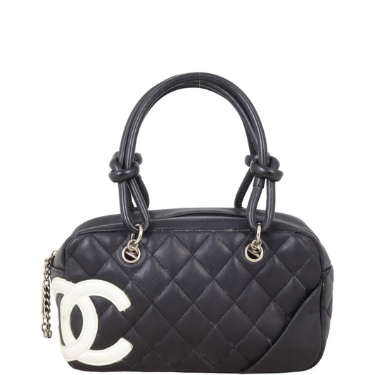 Chanel Ligne Cambon Bowler Bag Small Shoulder Bag