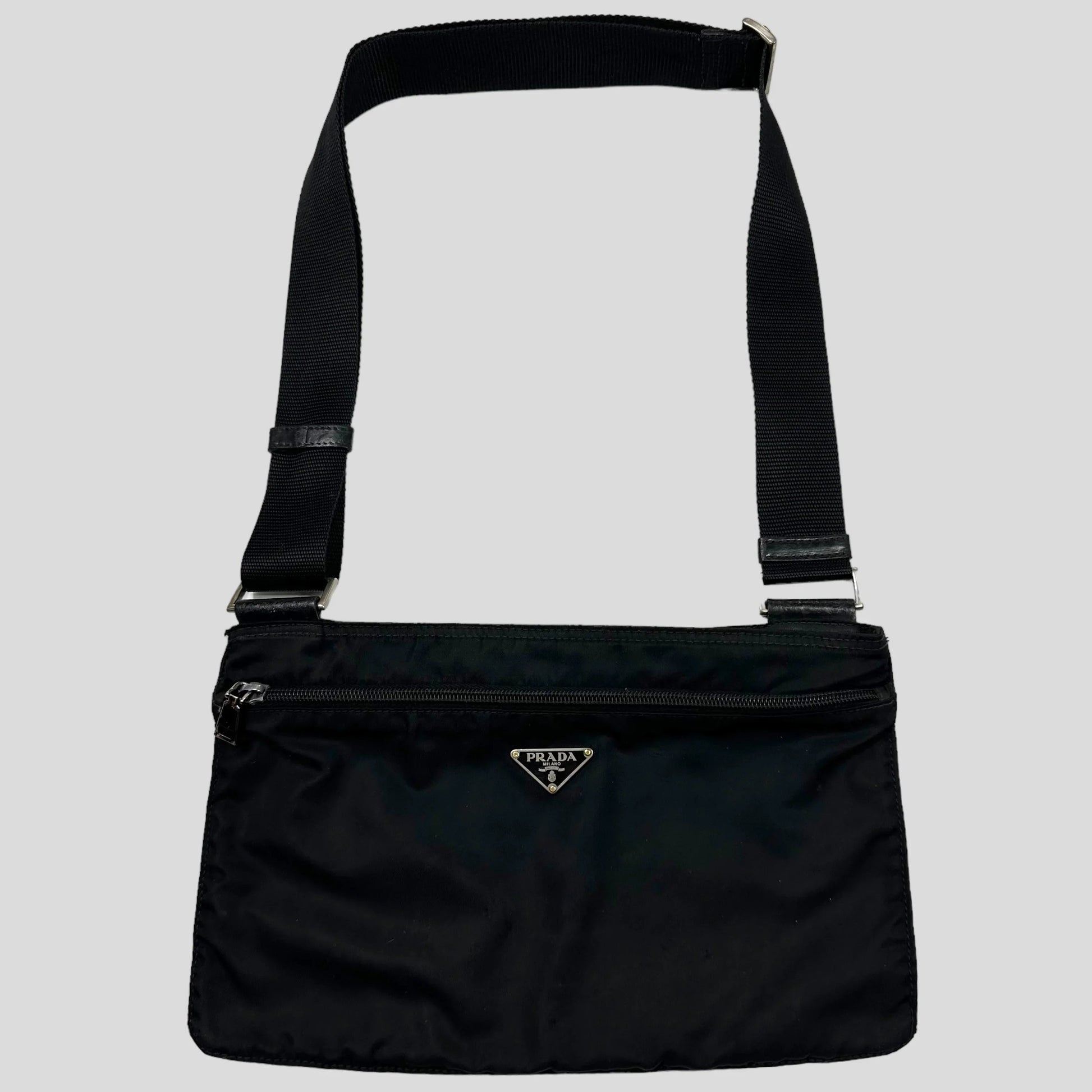Prada Crossbody Bag Milano 00’s Rectangle 2 Nylon