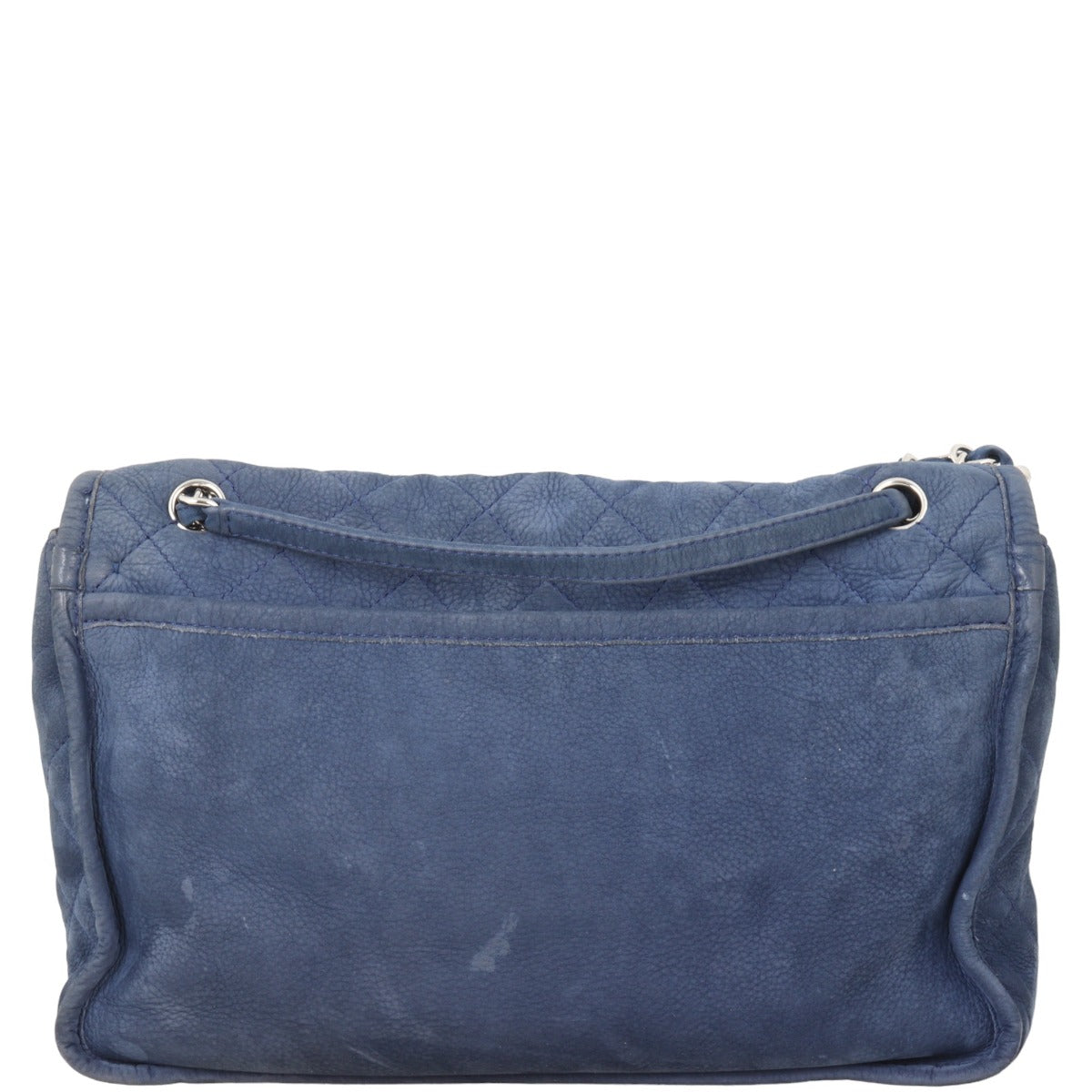 Chanel Natural Beauty Flap Bag Quilted Blue Handbag