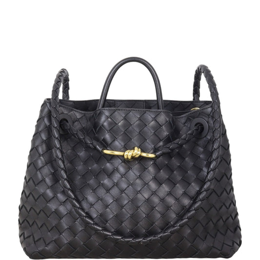 Bottega Veneta Intrecciato Andiamo Shoulder Bag Medium
