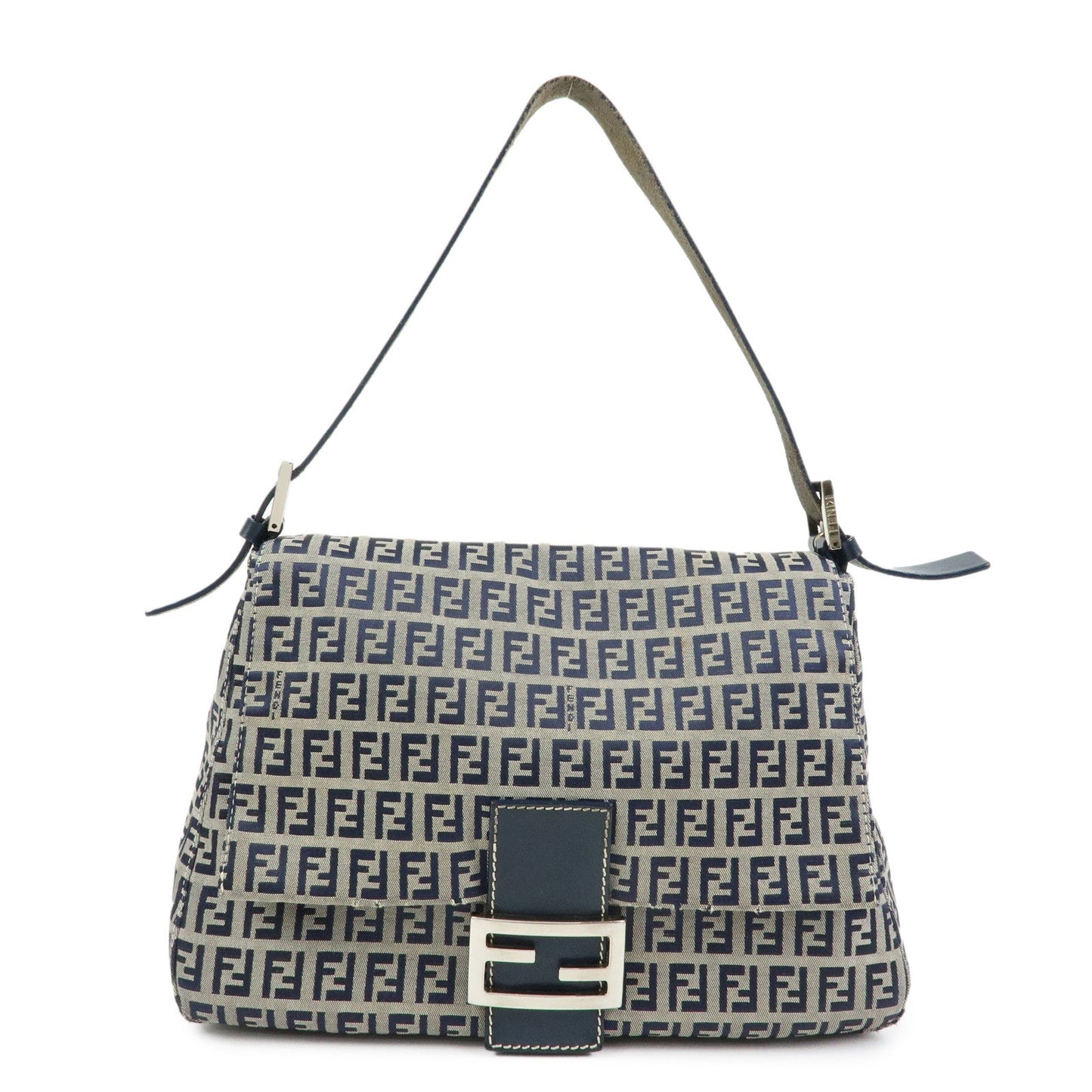 Shoulder Bag Mamma Baguette Zucchino Canvas Navy