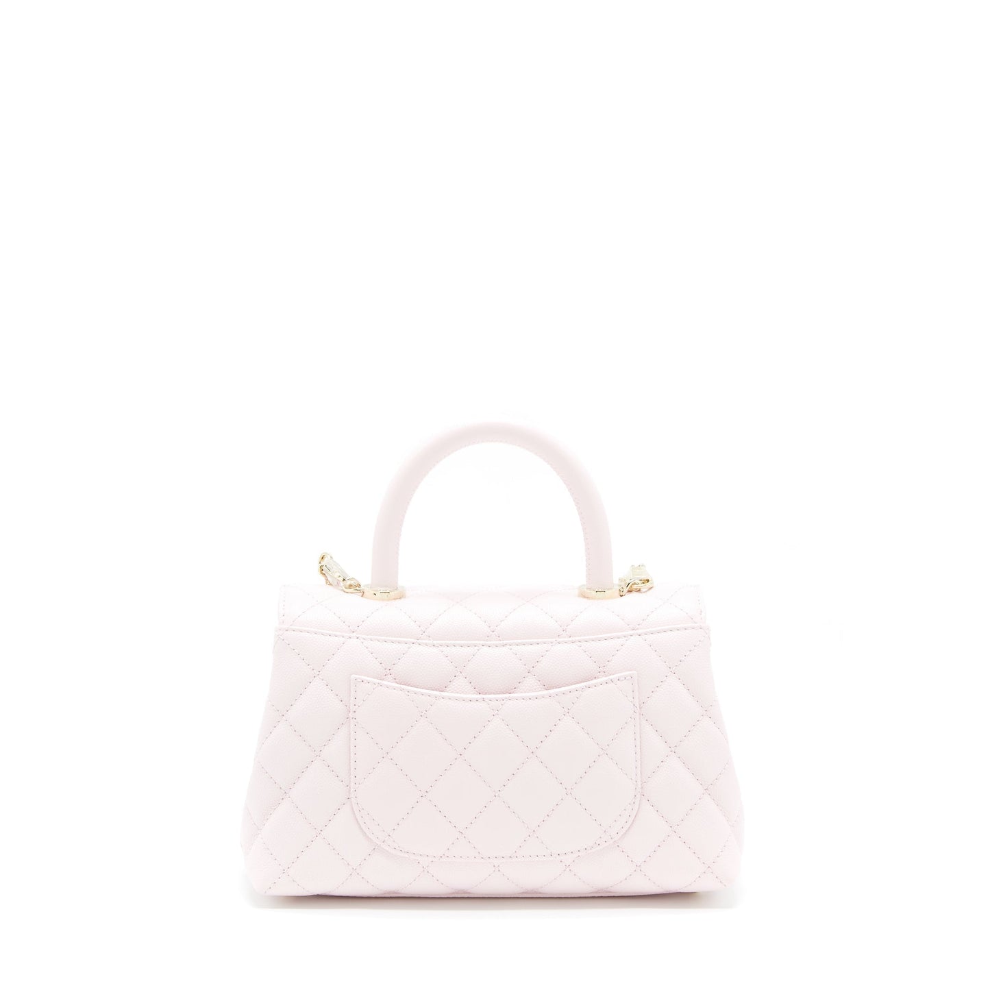 Chanel Coco Handle Caviar Light NG750 LGHW Pink Small Handbag