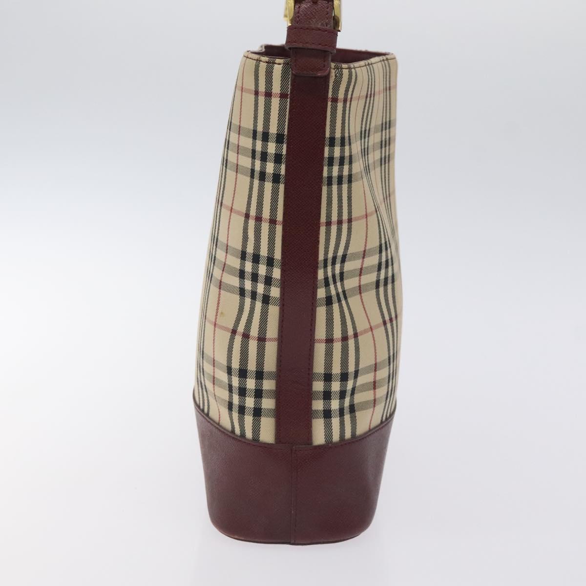 Burberry Nova Check Shoulder Bag Canvas Beige Shoulder Bag 71