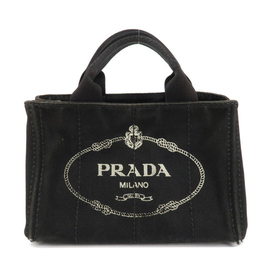 Tote Bag Canapa Hand Bag d Canvas Black Mini