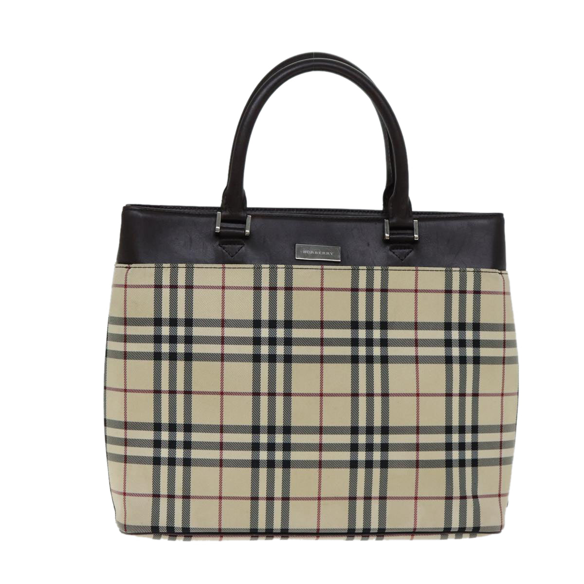 Burberry Luxury Nova Check Handbag Travel Bag Check Handbag 183