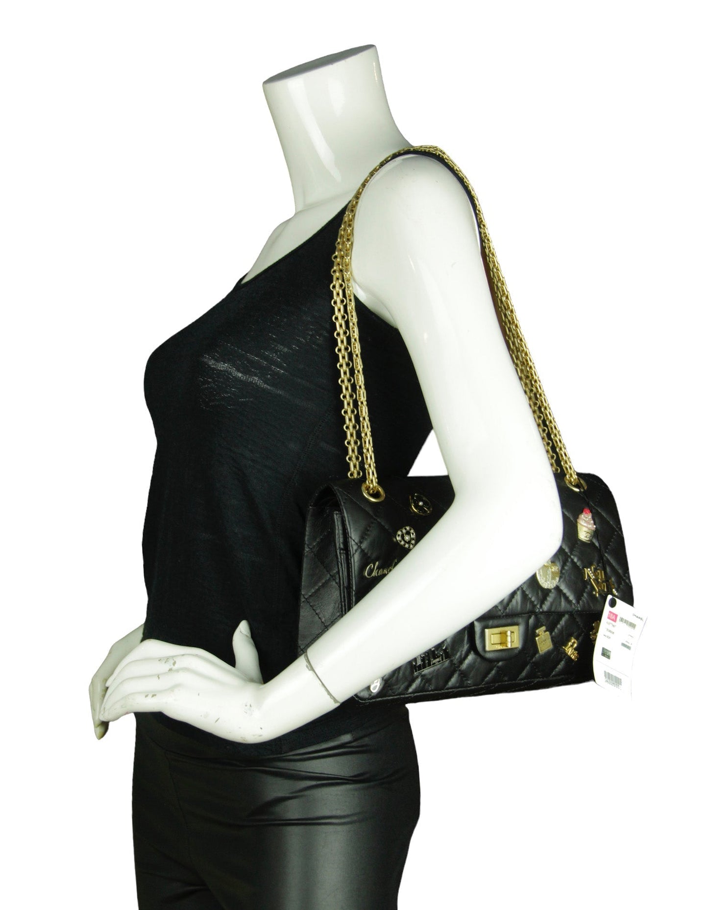 Chanel Black St NYC Lucky Charms 226 Reissue Flap Bag