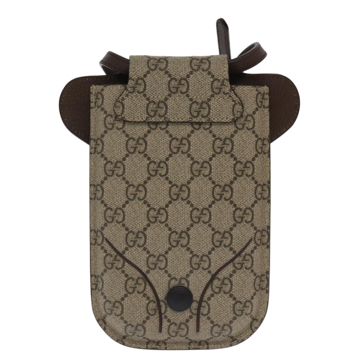 Gucci Shoulder Bag Canvas Canvas 1447