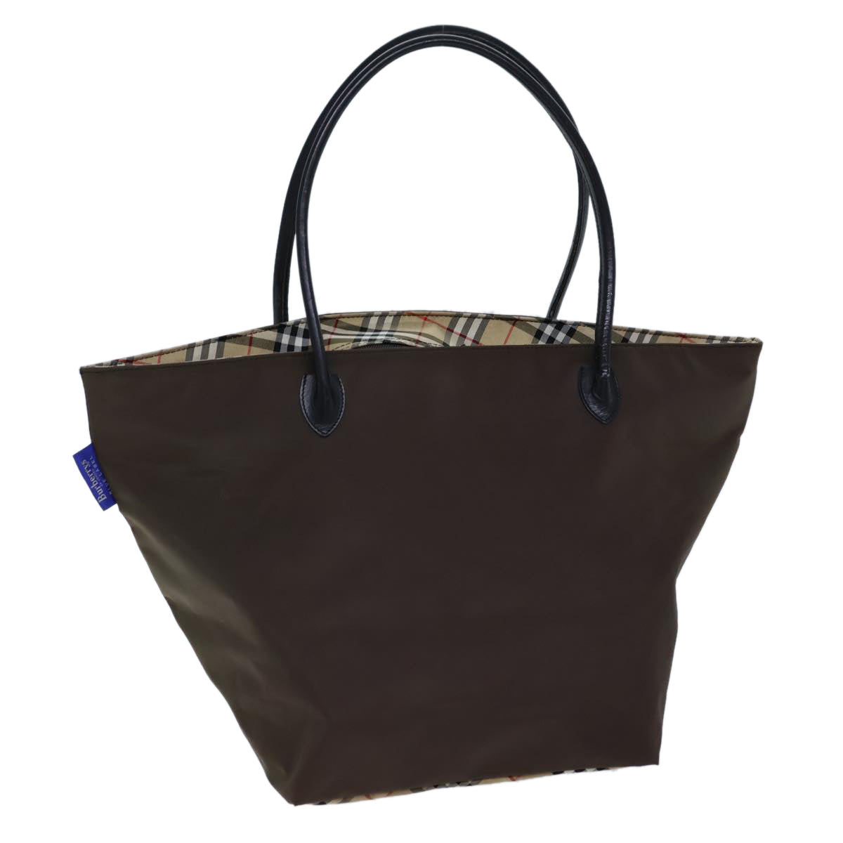 Burberry Luxury Nova Check Handbag Travel Bag Check Handbag 90