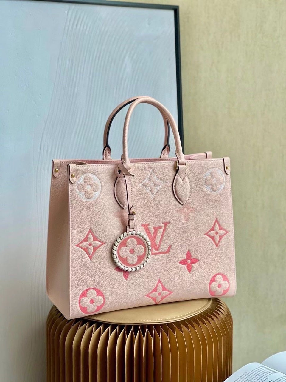 Top Quality Onthego Mm Empreinte For Women Monogram Cream Travel Bag