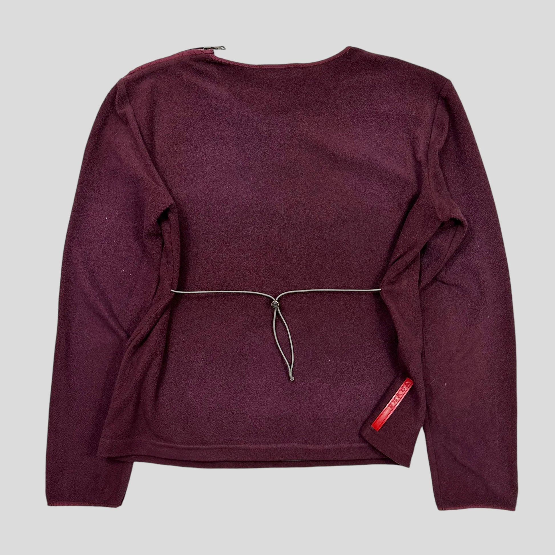 Prada Handbag Sport 00’s Technical Pullcord Fleece - S