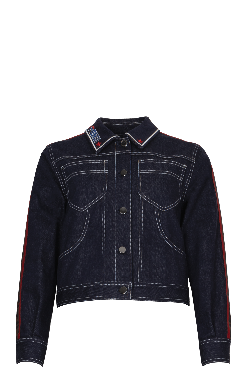 Fendi X Jacket Denim Handbag