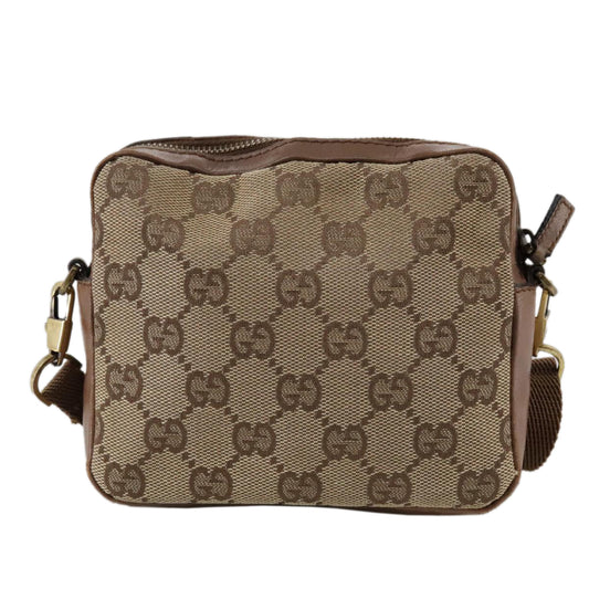 Gucci Shoulder Bag Canvas Canvas 1448