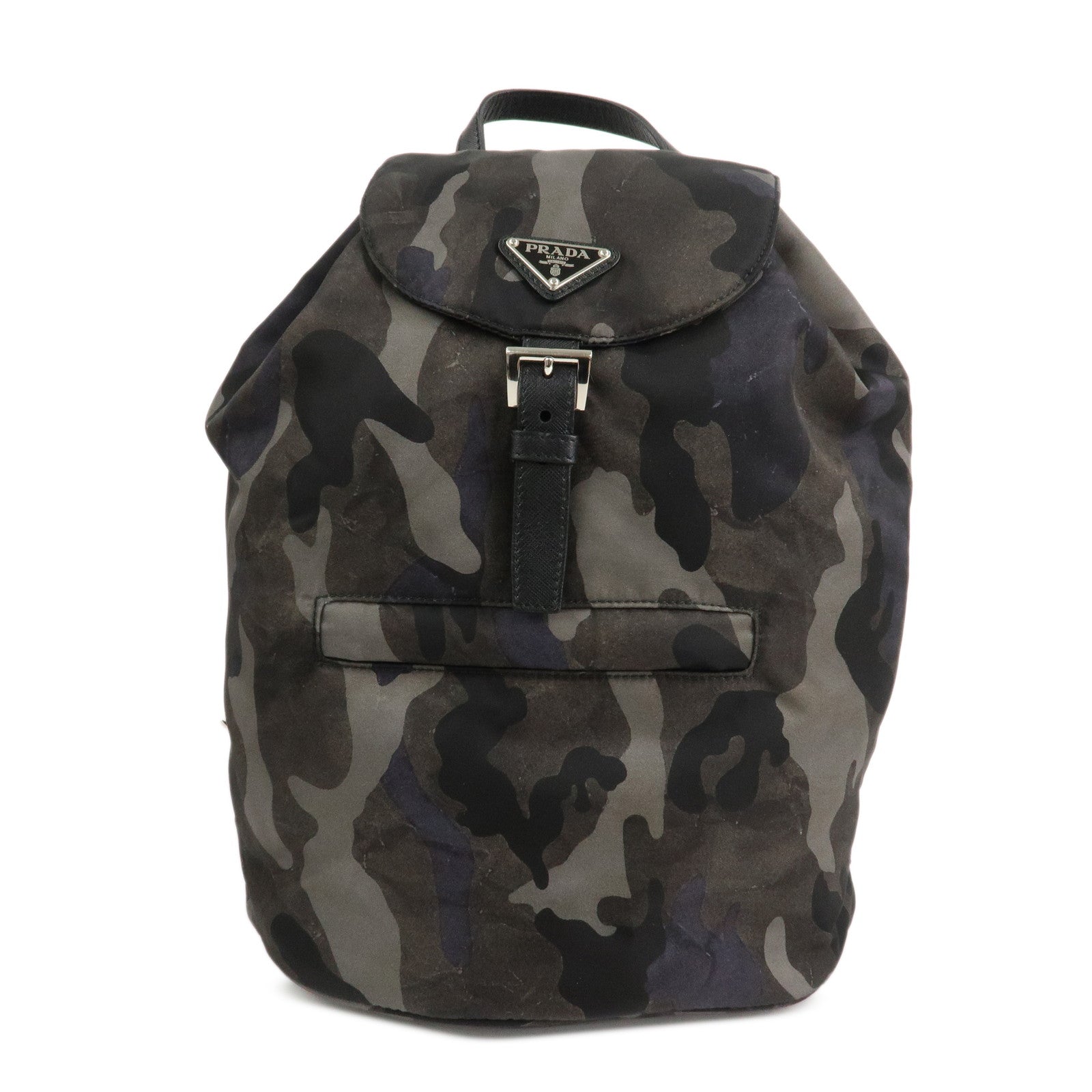 Backpack Triangle Camouflage Ruck Sack Nylon Logo