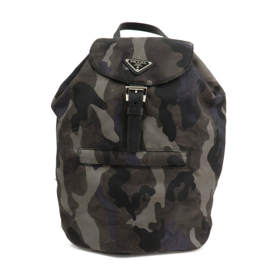 Backpack Triangle Camouflage Ruck Sack Nylon Logo