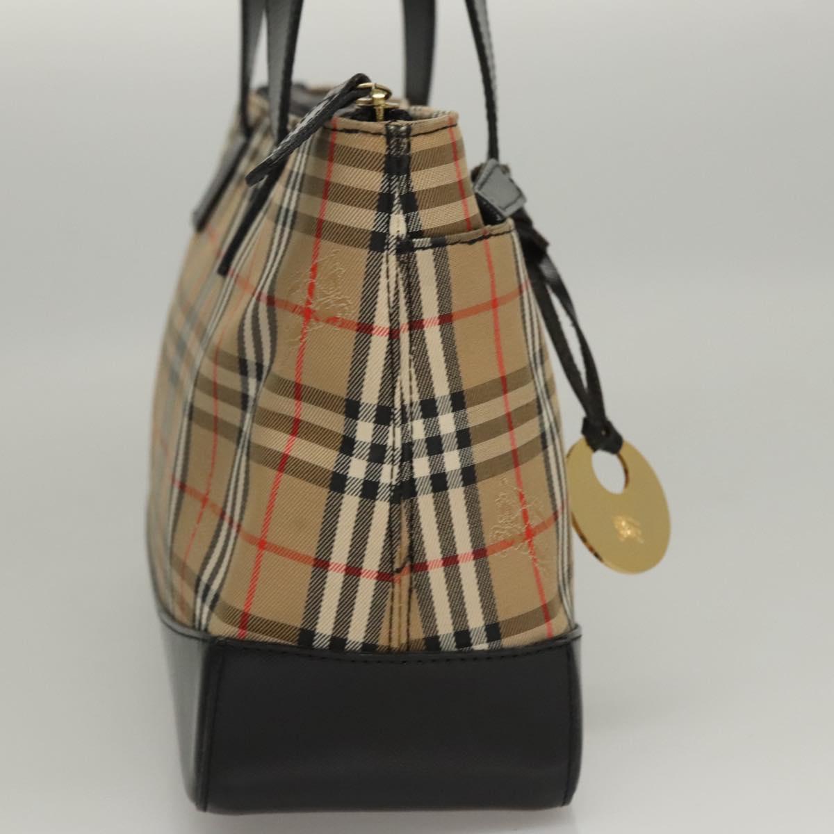 Burberry Nova Check Tote Bag Canvas Beige Tote Bag 17