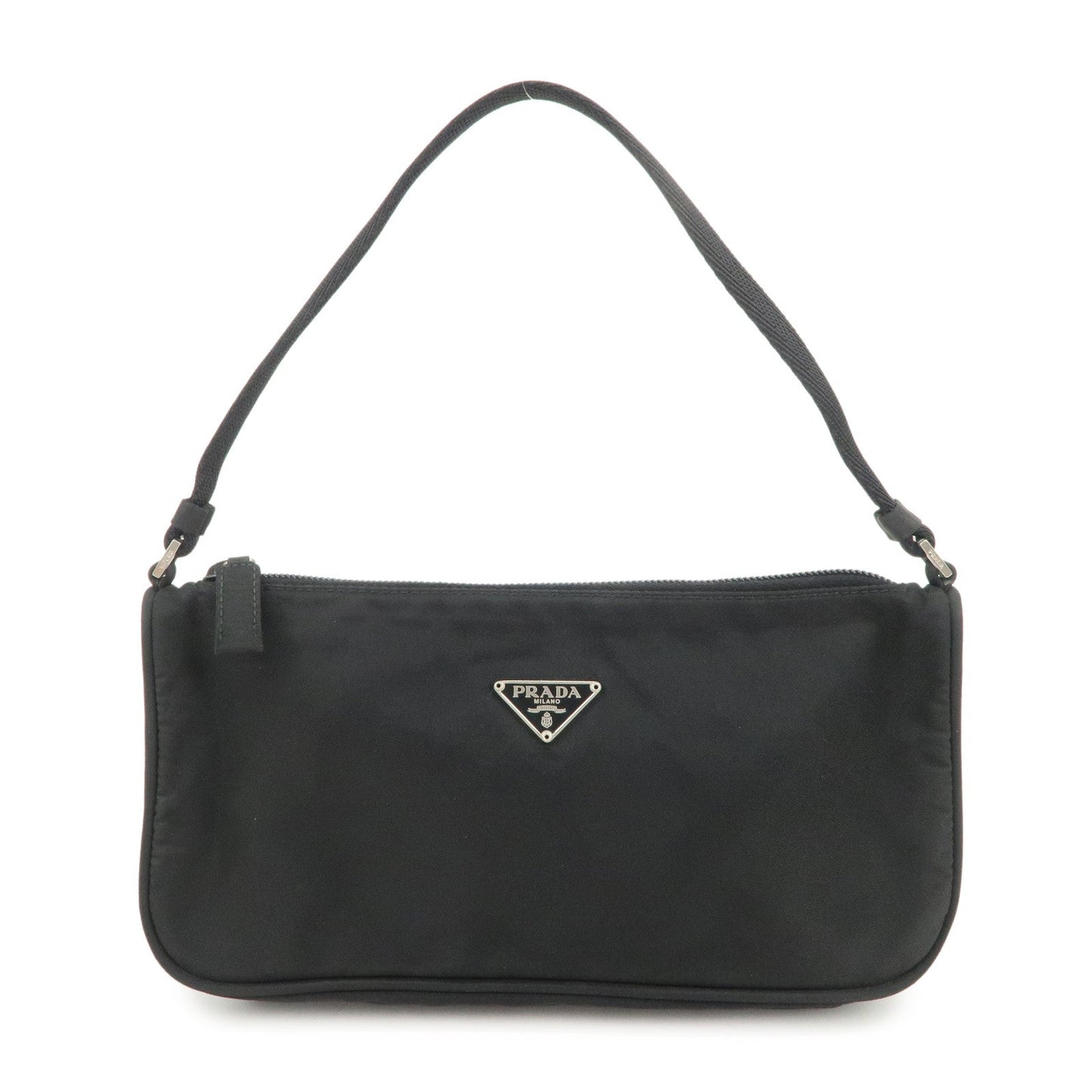 Triangle Pouch Hand Bag Cosmetic Pouch Purse Nylon Logo Handbag