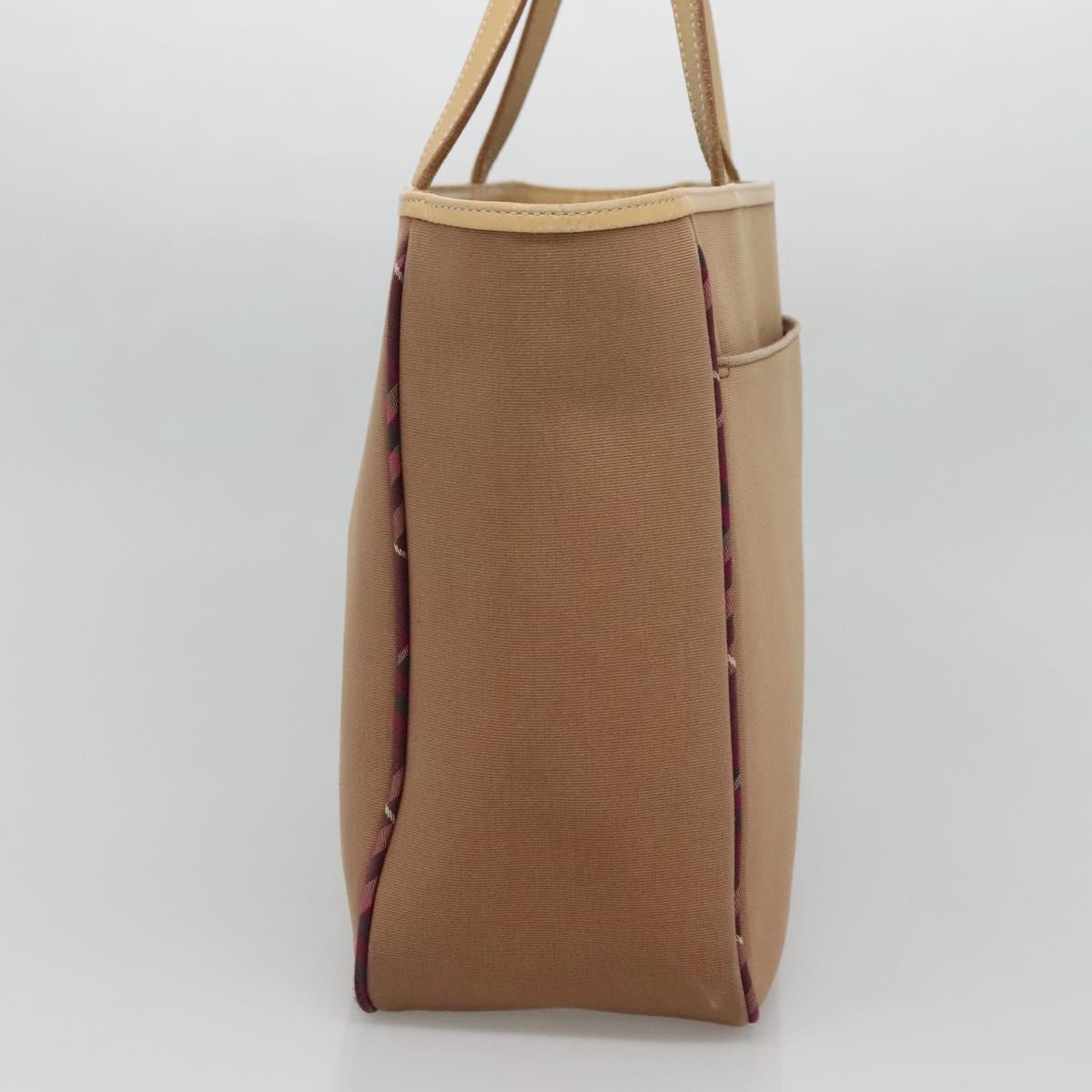 Burberry Nova Check Tote Bag Canvas Beige Tote Bag 65