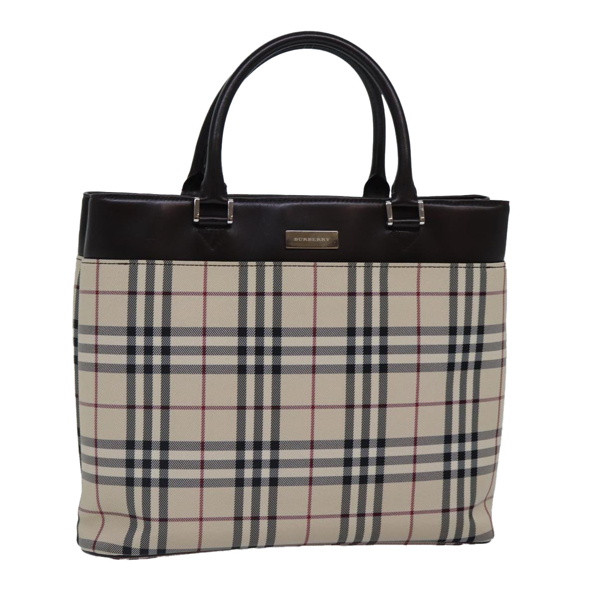 Burberry Luxury Nova Check Handbag Travel Bag Check Handbag 313