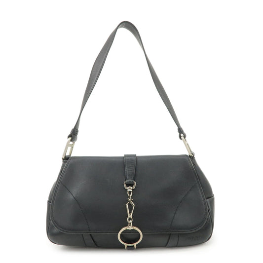 Shoulder Bag Hand Bag 2 Leather Black