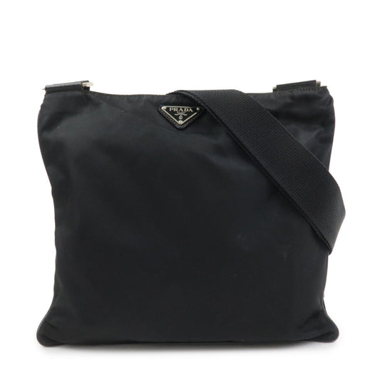 Shoulder Bag Triangle 2 Leather Nylon Saffiano