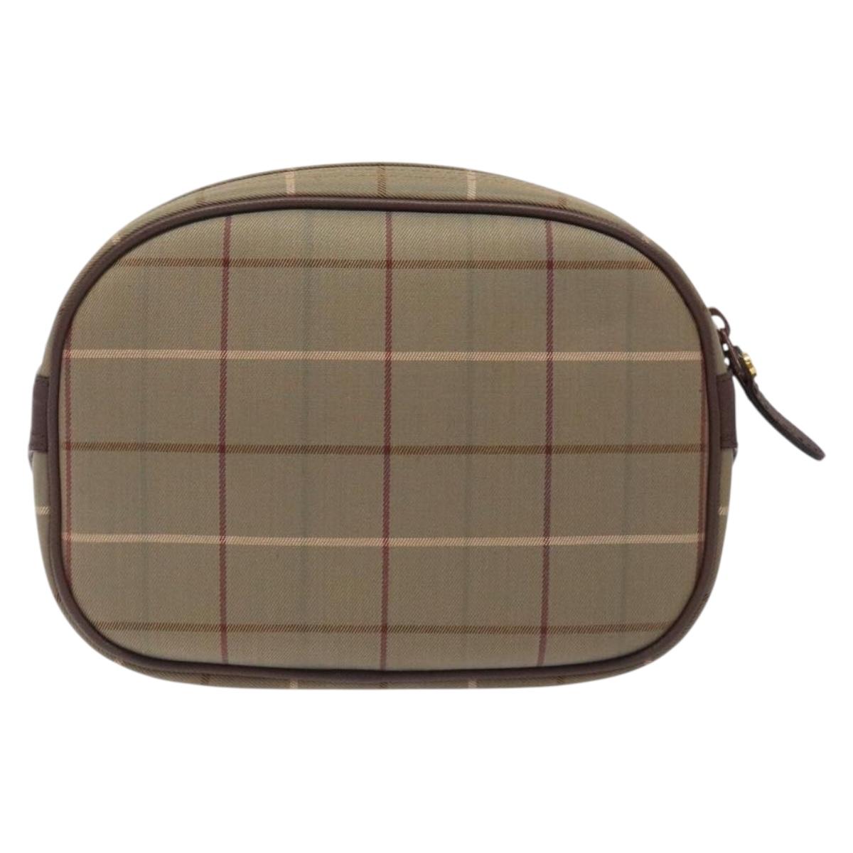 Burberry Nova Check Clutch Bag Canvas Beige Clutch Bag 13