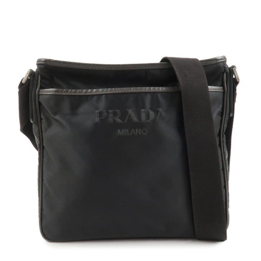 Shoulder Bag Triangle Hand Bag Nylon Black Logo