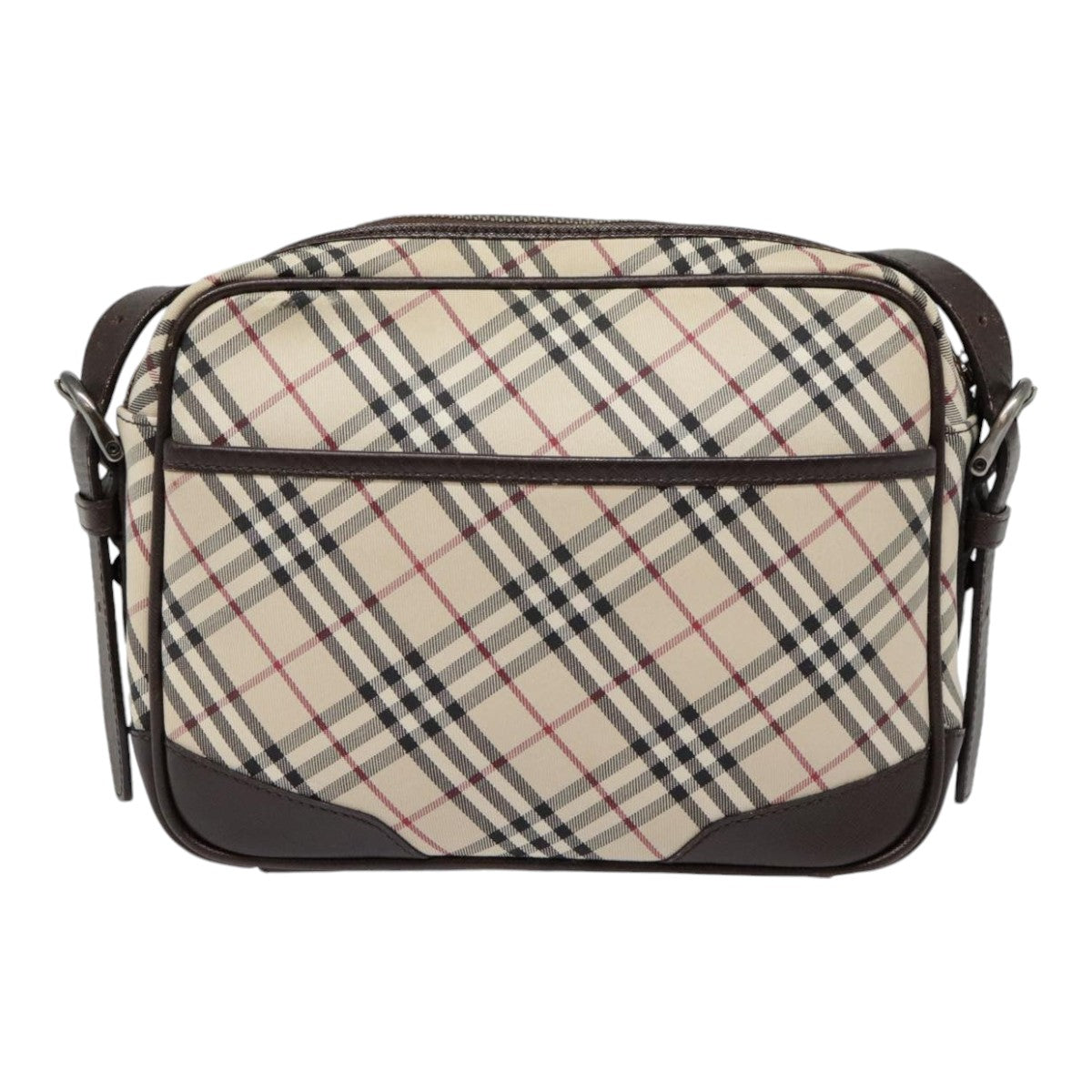 Burberry Nova Check Shoulder Bag Canvas Beige Shoulder Bag 12