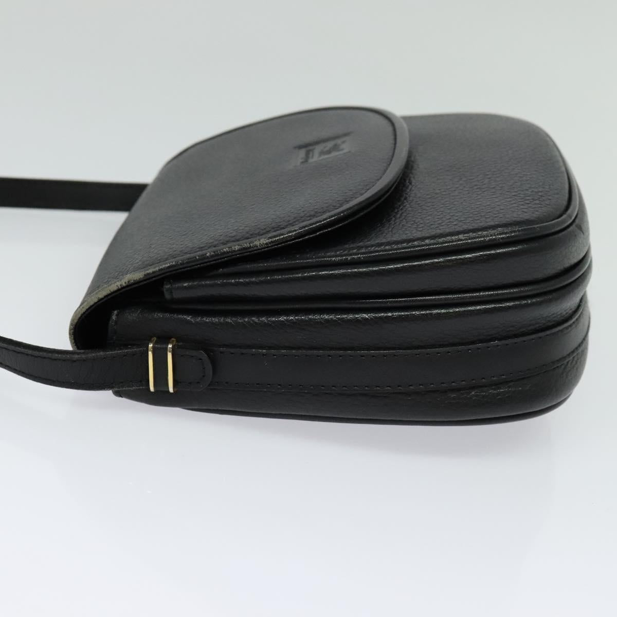 Burberry Shoulder Bag Leather Black Shoulder Bag 24
