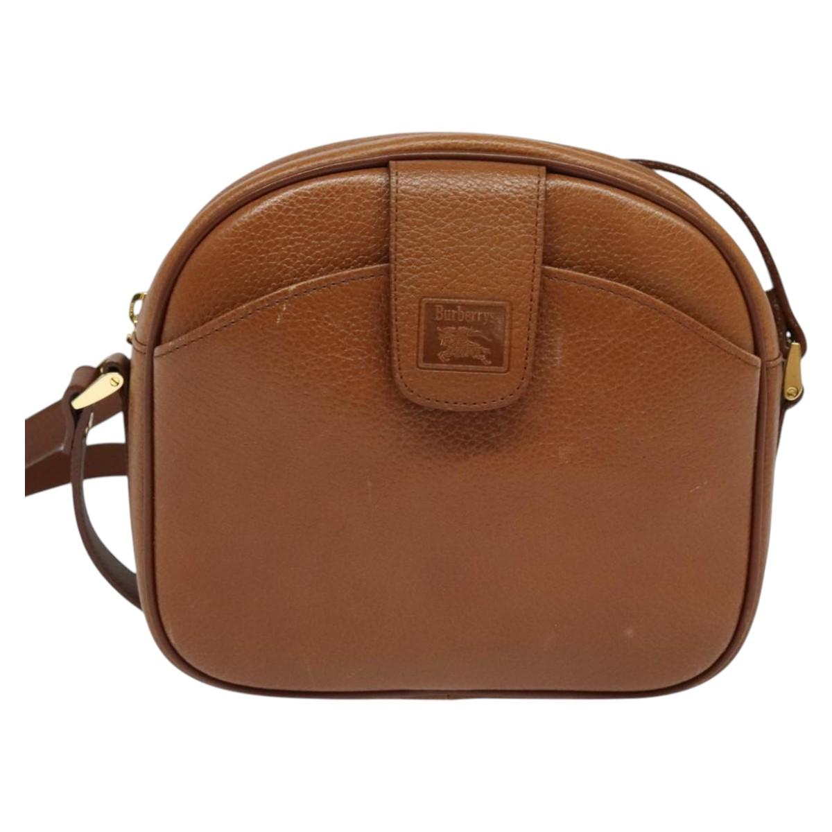 Burberry Shoulder Bag Leather Brown Shoulder Bag 15