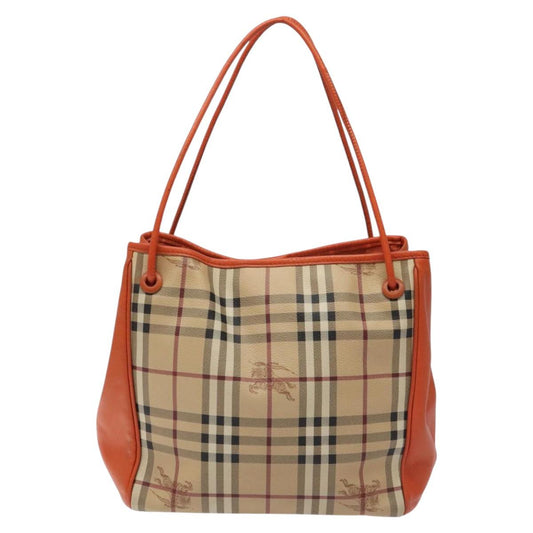 Burberry Nova Check Tote Bag Canvas Beige Tote Bag 55