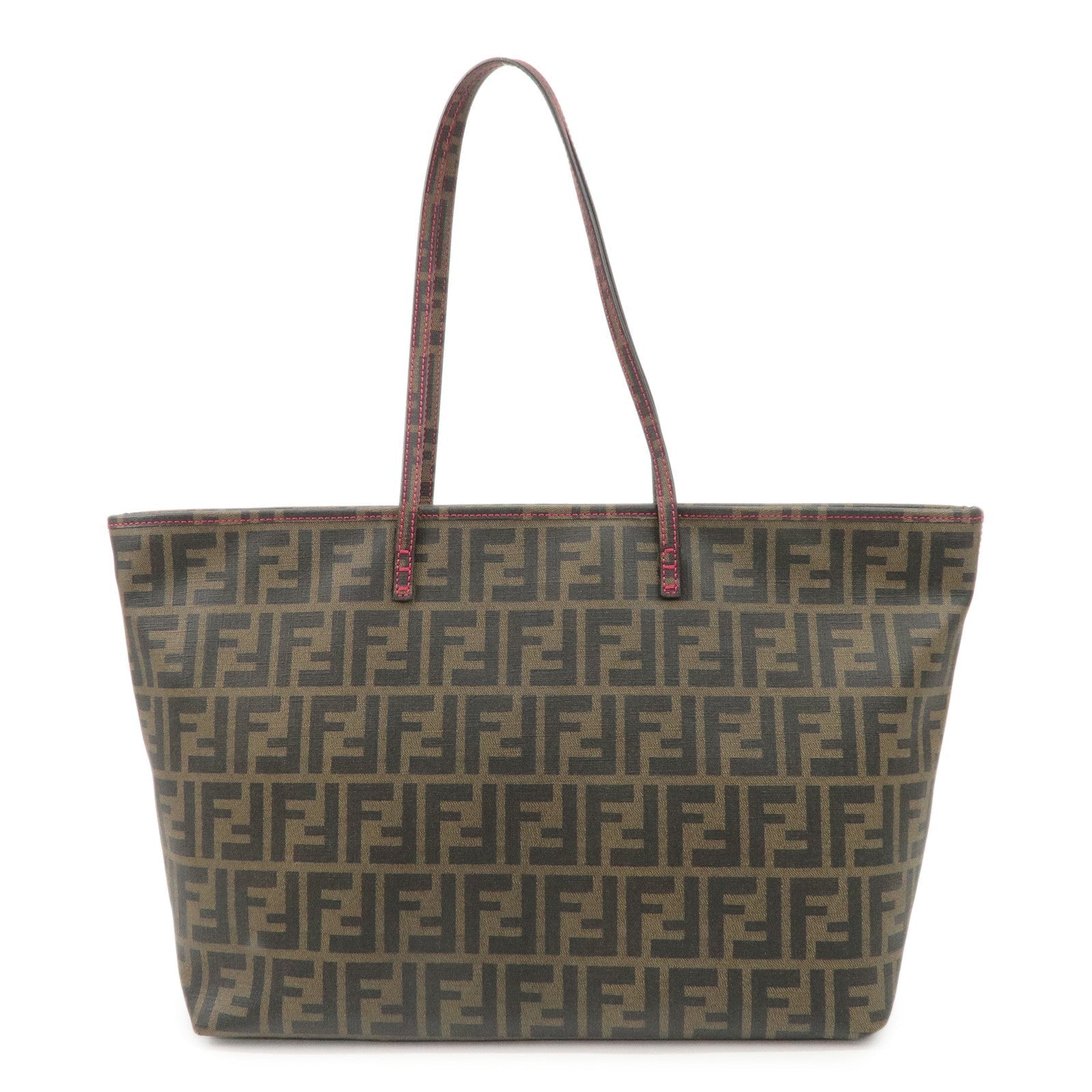 Tote Bag Zucca PVC Shoulder Bag -UZD Brown