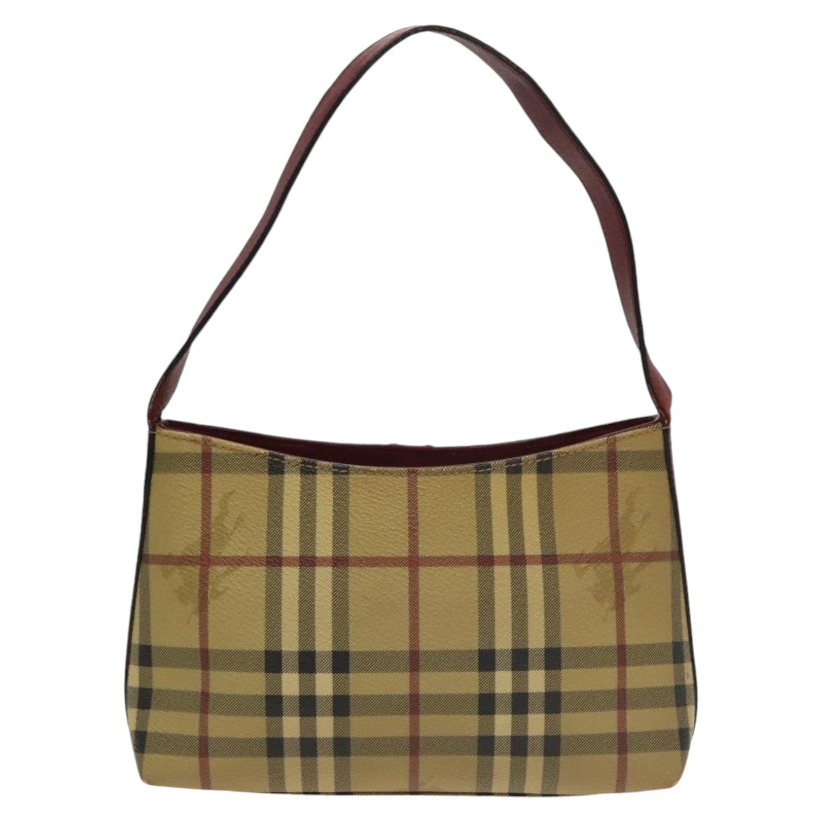 Burberry Nova Check Shoulder Bag Canvas Beige Shoulder Bag 61