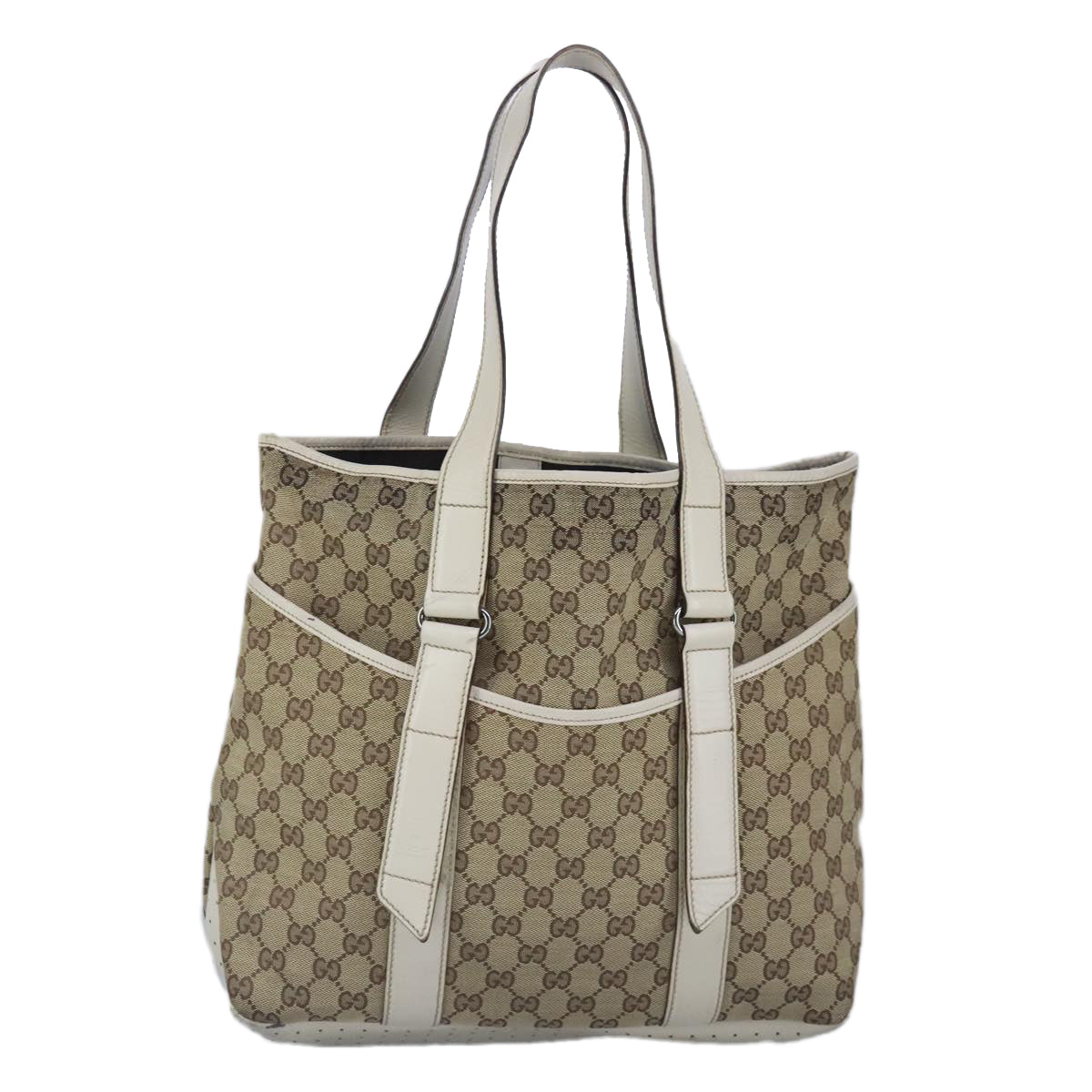 Gucci Tote Bag Canvas Canvas 1388