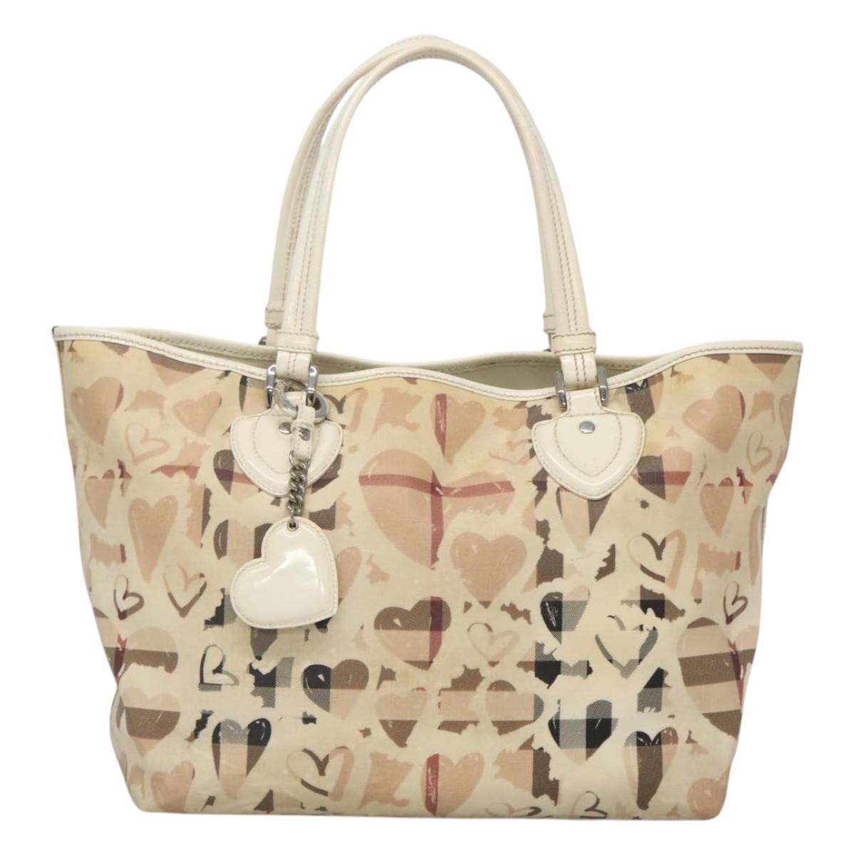 Burberry Nova Check Multicolour Tote Bag Canvas