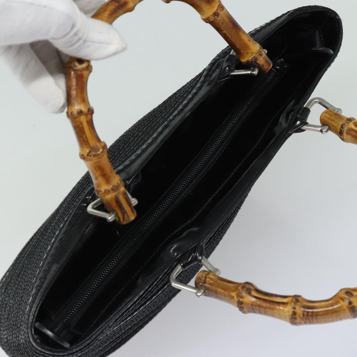 Gucci Bamboo Handbag Travel Bag Bamboo 635