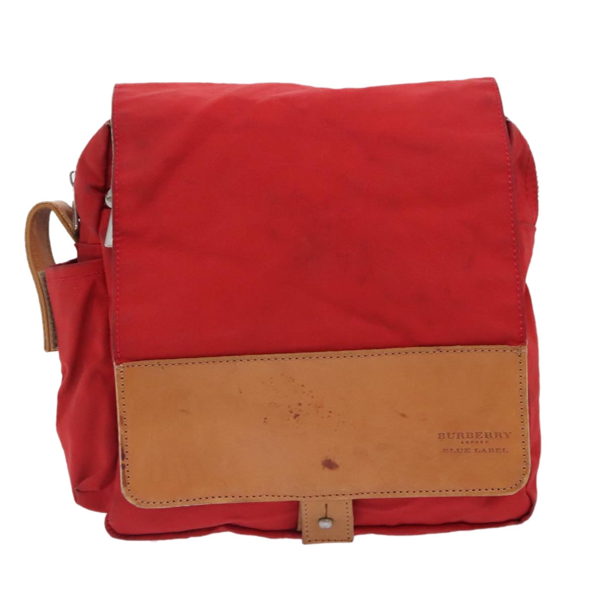 Burberry Synthetic Shoulder Bag Red