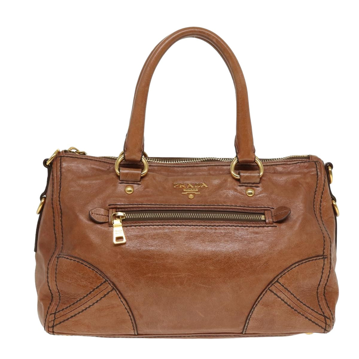 Prada Prada Vitello Handbag 24 Travel Bag