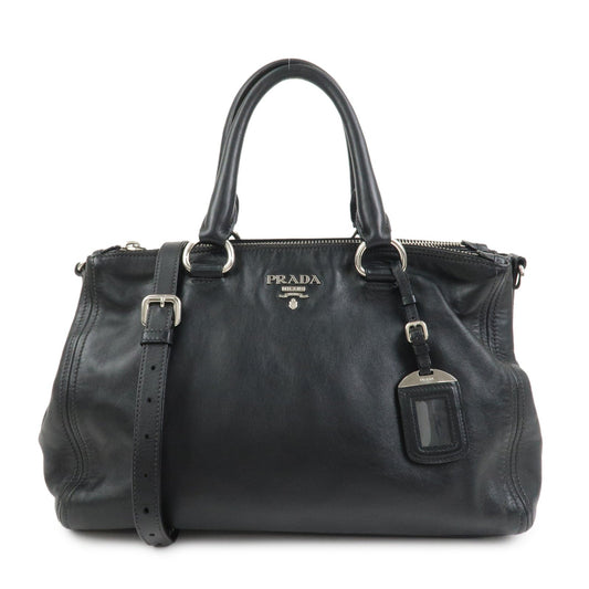 Shoulder Bag Bag Hand Bag Leather Black Logo