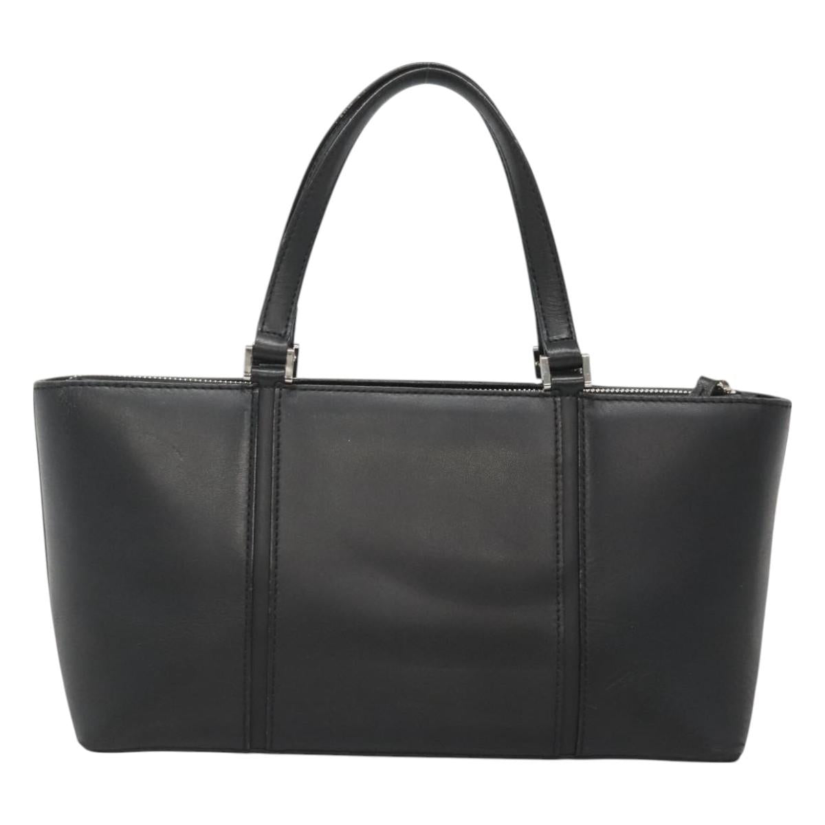 Burberry Tote Bag Leather Black Tote Bag 3