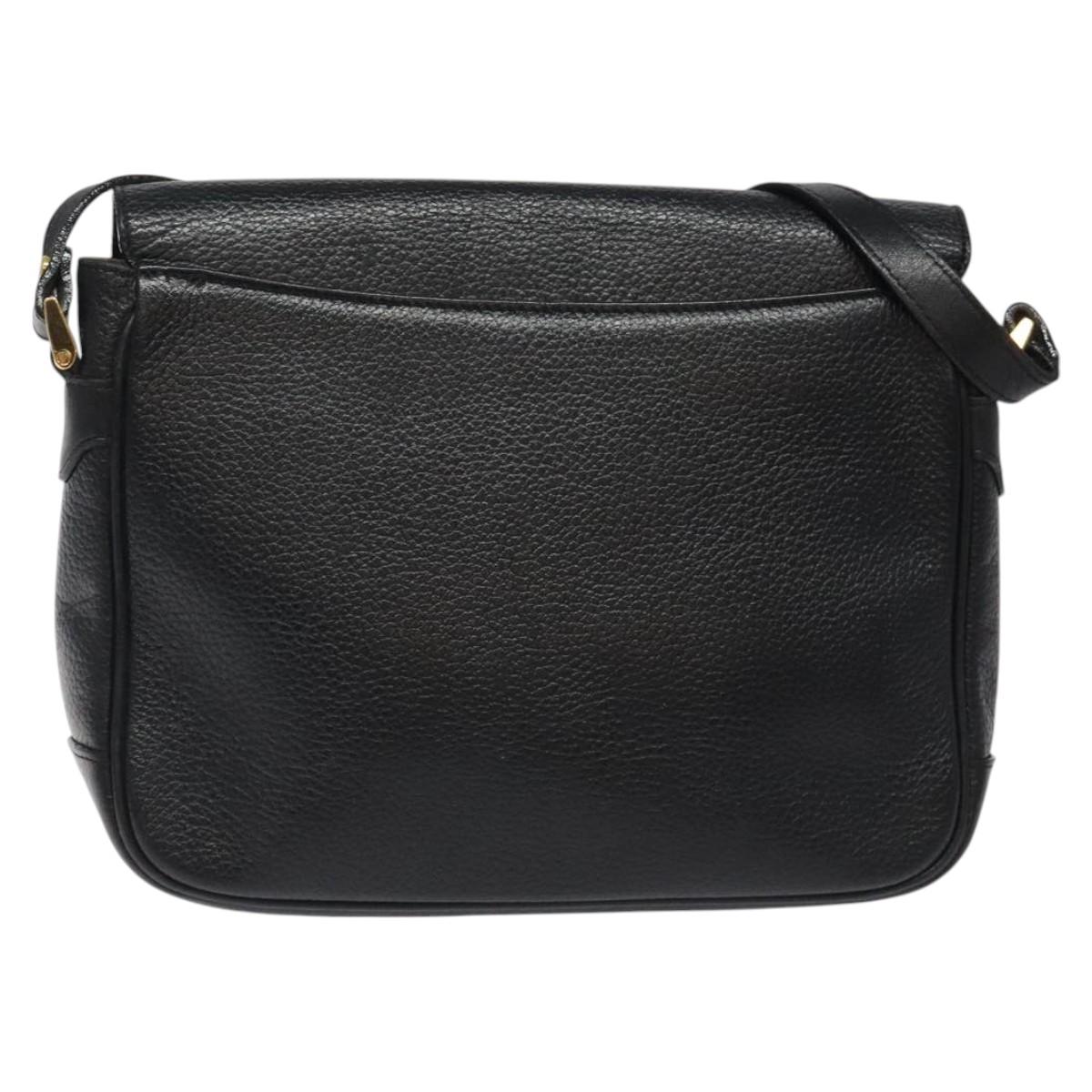 Burberry Shoulder Bag Leather Black Shoulder Bag 55