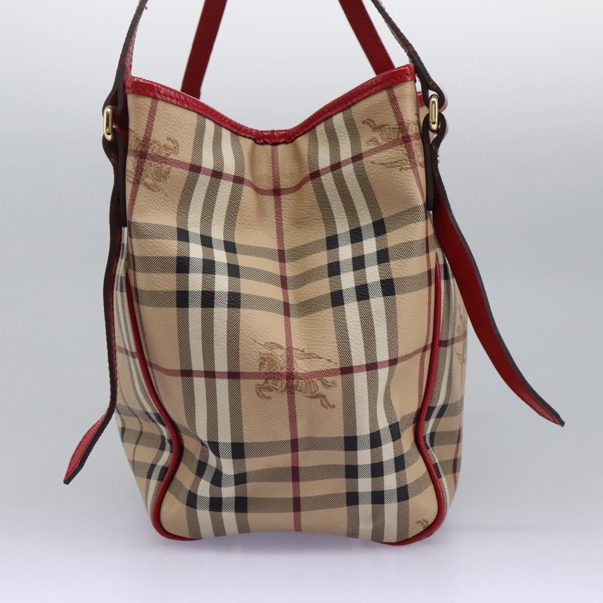 Burberry Nova Check Shoulder Bag Canvas Beige Shoulder Bag 99