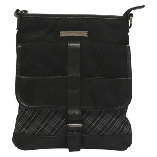 Burberry Nova Check Shoulder Bag Nylon Black Shoulder Bag 2