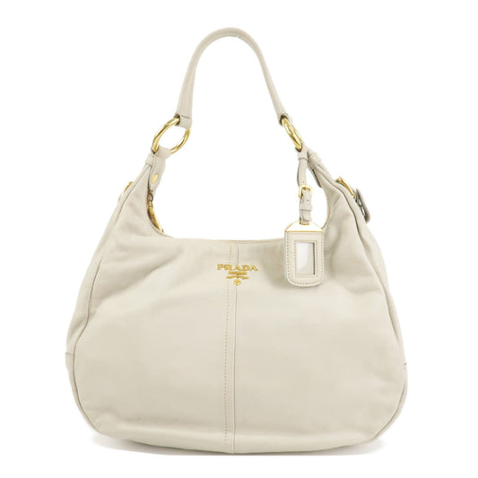 Shoulder Bag Hand Bag Ivory Hardware d Leather Gold Logo